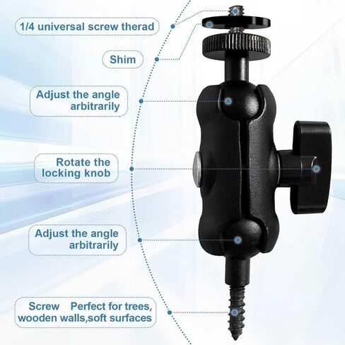 Adjustable Off-Road Camera Tree Frame, with Dual 360 ° Rotating Ball Joints in Saudi Arabia