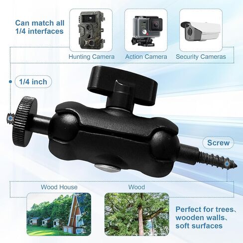 Adjustable Off-Road Camera Tree Frame, with Dual 360 ° Rotating Ball Joints in Saudi Arabia