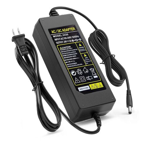 Replacement 24V 2.5A Power Supply for Dymo 400 450 4XL 550 5XL 310 315 320 330 450SE Label Thermal/Twin Turbo/Turbo Labels/Duo/LabelWriter Printer Power Cord Cable in Saudi Arabia