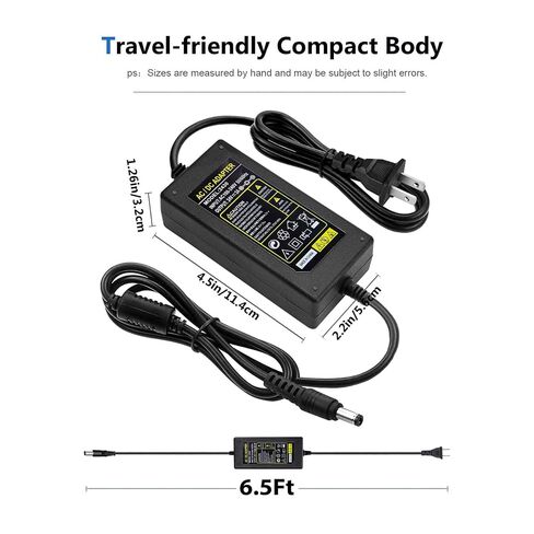 Replacement 24V 2.5A Power Supply for Dymo 400 450 4XL 550 5XL 310 315 320 330 450SE Label Thermal/Twin Turbo/Turbo Labels/Duo/LabelWriter Printer Power Cord Cable in Saudi Arabia