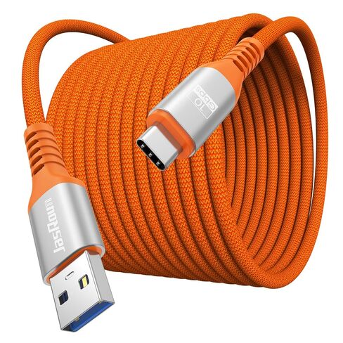 USB to USB C Data Cable 10ft,10Gbps USB3.1/3.2 High Speed Data Transfer/18W in Saudi Arabia