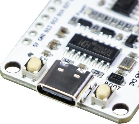 3PCS ESP32 Dev Board, USB-C, Latest ESP32-D0WD-V3 Microcontroller, 4MB Flash, 2.4GHz WiFi & BLE 4.2, Improved Stability & Heat Dissipation, Compatible with Arduino IDE/MicroPython in Saudi Arabia