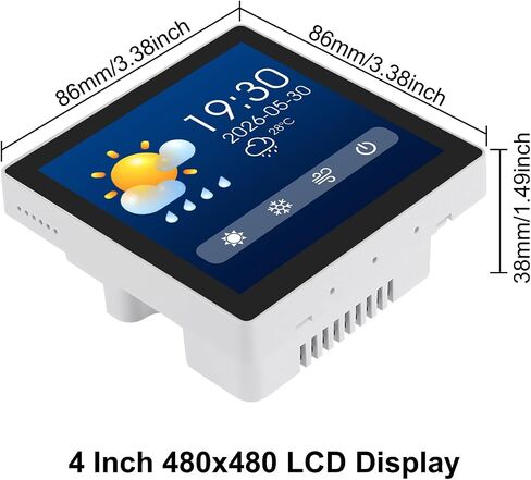 ESP32-S3 4 inch LCD Touch Screen Display 480x480 Development Board in Saudi Arabia