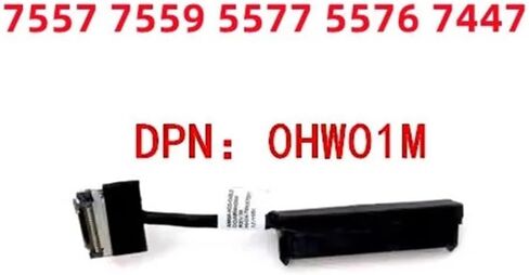 كابل HDD مناسب لـ dell 7447 7557 7559 5577 5576 لموصل محرك الأقراص الصلبة OHWO1M sata HDD in Kuwait