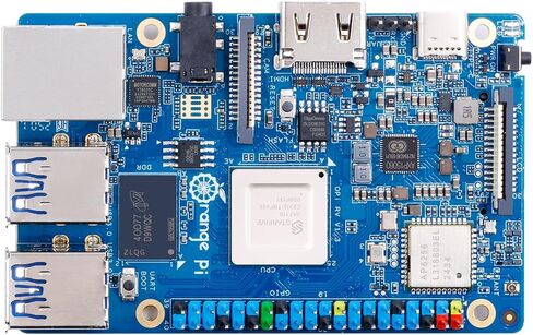 Orange Pi RV 2GB LPDDR4 RISC-V Single Board Computer with StarFive JH7100 4-Core 64-Bit Processor, Wi-Fi 5.0/Bluetooth 5.0, Development Board Run Linux/Debian (8GB) in Saudi Arabia