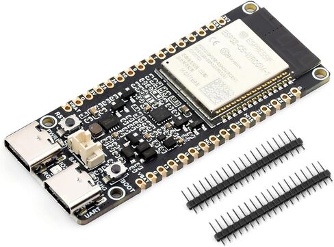 ESP32-C5 5GHz 2.4GHz Dual-Band Wi-Fi 6 Development Board, Adopts ESP32-C5-WROOM-1 Series Module, Integrates Bluetooth 5, Zigbee 3.0 and Thread Protocols, 16MB Flash, 8MB PSRAM in Saudi Arabia