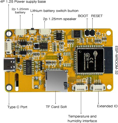 Hosyond 2.4'' ESP32 Display Resistive Touch Screen with WiFi+BT, ILI9341 Driver 240x320 TFT LCD Screen Module for Arduino in Saudi Arabia