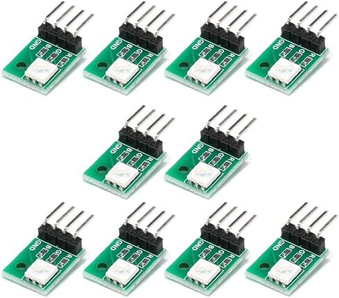 10Pcs RGB LED Module, 5050 Full-Color Tri-Color PWM LED Module, 3.3V-5V RGB Light Module in Saudi Arabia