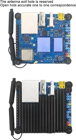 Aluminium Alloy Case for Orange Pi Zero 3 Passive Cooling Precision Cutouts Development Board Enclosure Shell in Saudi Arabia