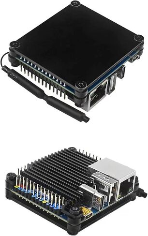 Aluminium Alloy Case for Orange Pi Zero 3 Passive Cooling Precision Cutouts Development Board Enclosure Shell in Saudi Arabia