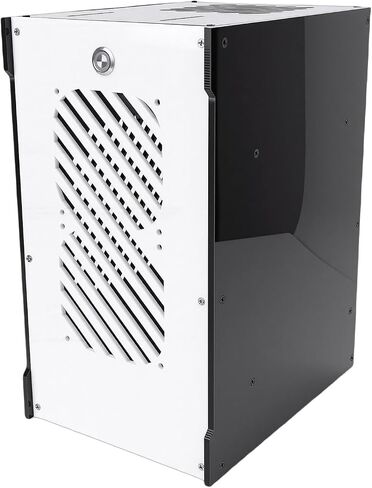 PC Case,360 Degree Open Hollow Acrylic Cooling Desktop Case,292x220x165mm Mini Computer Chassis in Saudi Arabia