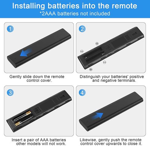 Replacement Samsung Smart TV Remote Control, BN59-01388A Compatible with All Samsung TVs, CU7000, DU7200, 2015-2026 Crystal UHD, Frame, QLED, OLED, Neo QLED Smart TVs in Saudi Arabia