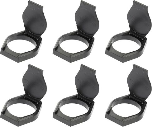 6pcs Black Webcam Privacy Covers for Lens Protection Plastic in Saudi Arabia