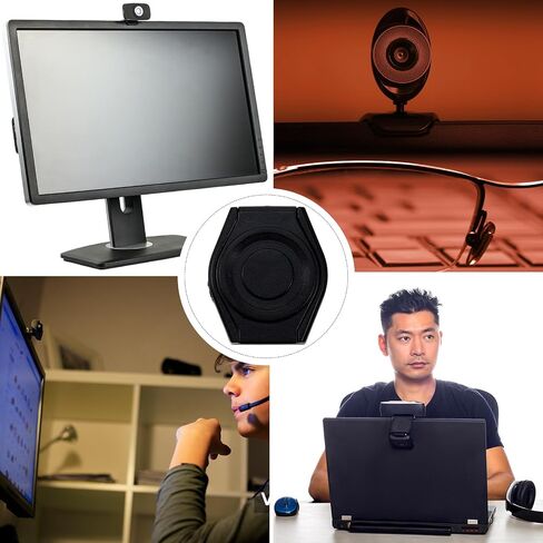 PRETYZOOM 10pcs Webcam Privacy Shutter Cover Set Black Webcam Lens Caps for Laptop and Desktop for Online Meetings and Video Calls in Saudi Arabia