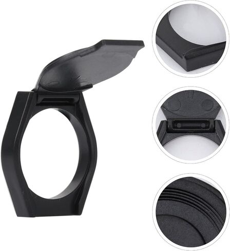 PRETYZOOM 10pcs Webcam Privacy Shutter Cover Set Black Webcam Lens Caps for Laptop and Desktop for Online Meetings and Video Calls in Saudi Arabia