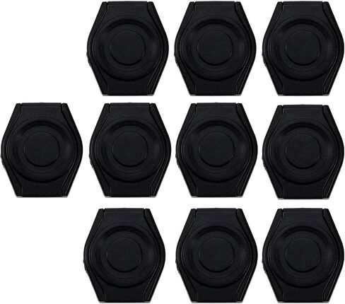 10Pcs Webcam Lens Protective Caps ABS Black for Privacy Protection in Saudi Arabia