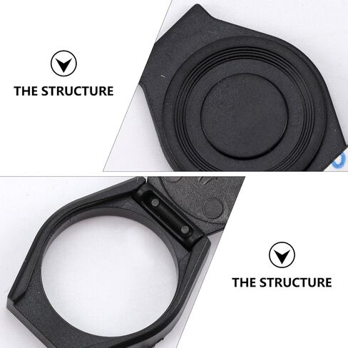 10Pcs Webcam Lens Protective Caps ABS Black for Privacy Protection in Saudi Arabia