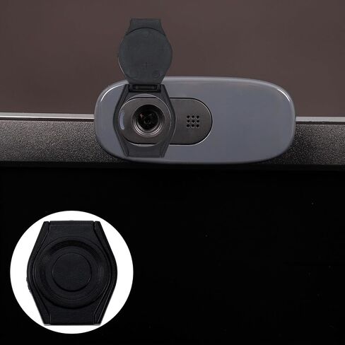 10Pcs Webcam Lens Protective Caps ABS Black for Privacy Protection in Saudi Arabia