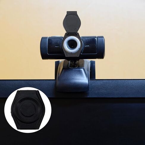 10Pcs Webcam Lens Protective Caps ABS Black for Privacy Protection in Saudi Arabia