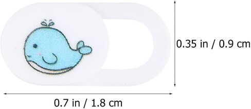 4pcs Whale Pattern Webcam Lens Cover Slide for Laptop Phone in Saudi Arabia