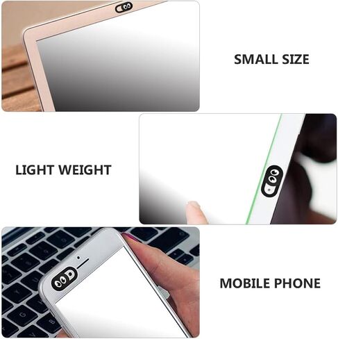 Healeved 6pcs Laptop Mobile Phone Webcam Cover Privacy Protective Slide Anti-Peeping Shutter for Notebooks and Tablets, Black Privacy Protection for Office and Travel in Saudi Arabia
