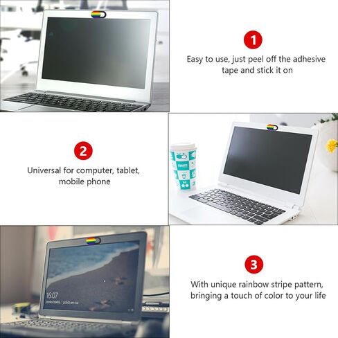 3pcs Webcam Cover Slide for Laptop Tablet Privacy Protection in Saudi Arabia