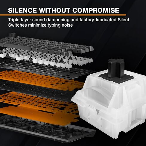 be quiet! Light Mount TKL, Mechanical Gaming Keyboard, Tactical Switches in Saudi Arabia