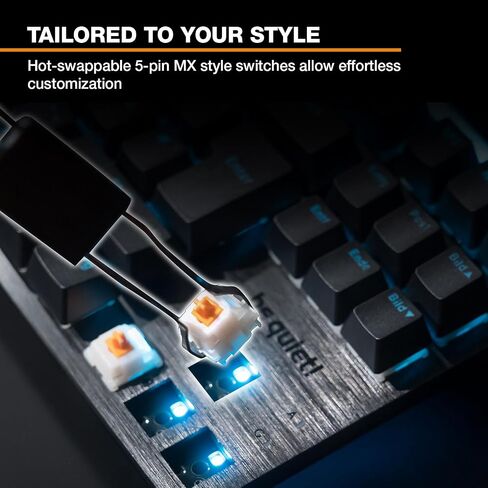 be quiet! Light Mount TKL, Mechanical Gaming Keyboard, Tactical Switches in Saudi Arabia