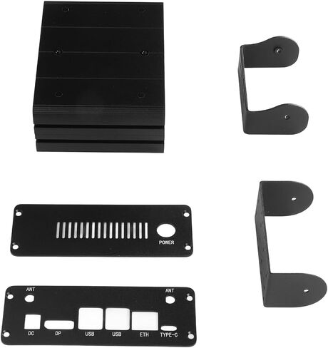 Mini Computer Case, Stable Aluminum Alloy Cooling Case Perfectly Fit with Camera Holder for Nano Kit in Saudi Arabia