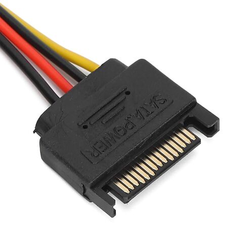 10 Pack Sata Power Cable Power Extension Cable Sata Power Cable Extension Sata Male to Female Cable 15 Pin 90 Degree for HDD Sdd Optical Drives in Saudi Arabia