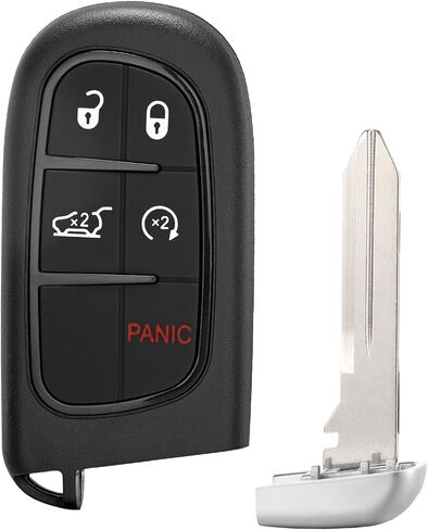 Keyless Entry Remote Key Fob for Jeep Cherokee,Cherokee KL 2014 2015 2016 2017 2018 2019 2020 2021 Replacement Car Key GQ4-54T 68141580 433MHz 4A in Saudi Arabia