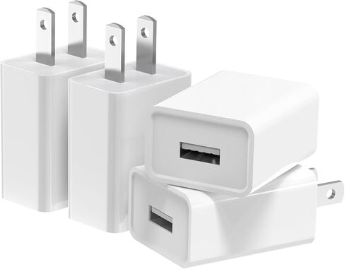 5V 2A Outdoor USB Power Adapter Plug Compatible with WyzeCam, Blink Mini Pan,Nest Cam,Ring Spotlight/Stick Cam, Kasa Cam, Nest, Dropcam,Arlo cam,YI Dome Security Camera Wall Charger 2 Pack in Saudi Arabia