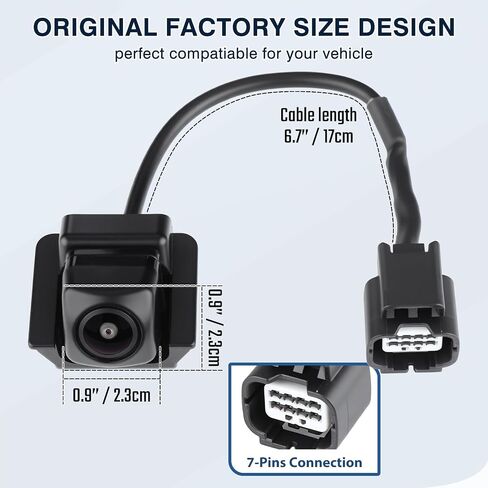 Backup Camera Rear View Camera Fit for Honda Civic 1.5L / 2.0L 2016-2017 in Saudi Arabia