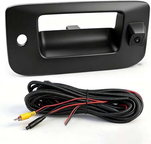 Anpher Tailgate Handle Rear View Backup Camera Kit with Keyhole Fit for 2007-2014 Chevy Silverado & GMC Sierra 1500 2500 3500 HD, OEM Replacement Part #22755304 in Saudi Arabia