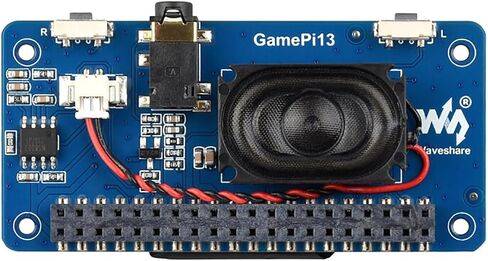 GamePi13 Game Console Onboard 1.3inch LCD 240 × 240 Resolution for Raspberry Pi / RP2040-PiZero, with ST7789 Driver Chip SPI Interface 12 Customizable Buttons, Board Only (Retro Gaming) in Saudi Arabia