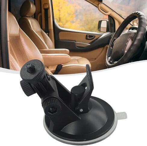 Suction Cup Car Mount for Dash Cam Video Recorder GPS Webcam, 6.8cm ABS Bracket Holder with 3kg Load Capacity in Saudi Arabia