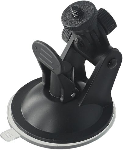 Suction Cup Car Mount for Dash Cam Video Recorder GPS Webcam, 6.8cm ABS Bracket Holder with 3kg Load Capacity in Saudi Arabia