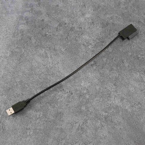 USB 2.0 to Mini Sata II 7+6 13Pin Adapter Converter Cable for Laptop CD/DVD ROM Slimline Drive in Saudi Arabia