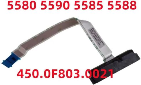 HDD Cable Fit for vostro 5581 5590 5598 5580 5588 5585 450.0F803.0021 for SATA Hard Drive Connector in Kuwait