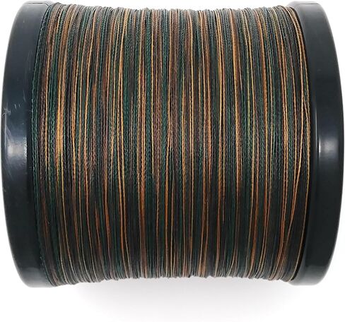 Reaction Tackle Braided Fishing Line - Pro Grade Power Performance for Saltwater or Freshwater Fish - Colored Fishing Line Braid for Extra Visibility in Saudi Arabia