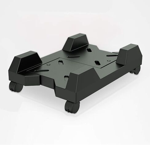 CPU Stand Mobile CPU Stand CPU Rolling Stand with Adjustable Width Desktop Tower Case Stand Cart with 4 Caster Wheels for Office Home Black PC Tower Holder Cart in Saudi Arabia