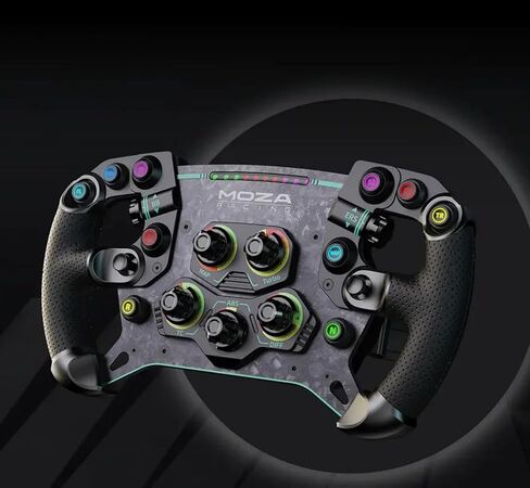 عجلة القيادة MOZA GS V2P مقاس 300 ملم GT Racing Wheel Simulator in Kuwait