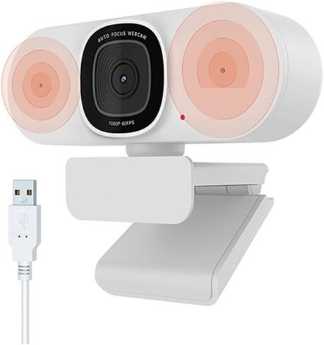 V15AF 75° Wide Angle Webcam 2K Full HD 30fps with Microphone in Kuwait