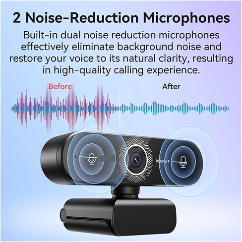 Webcam 4K 1440P 2K 1080P C60E Autofocus USB in Kuwait