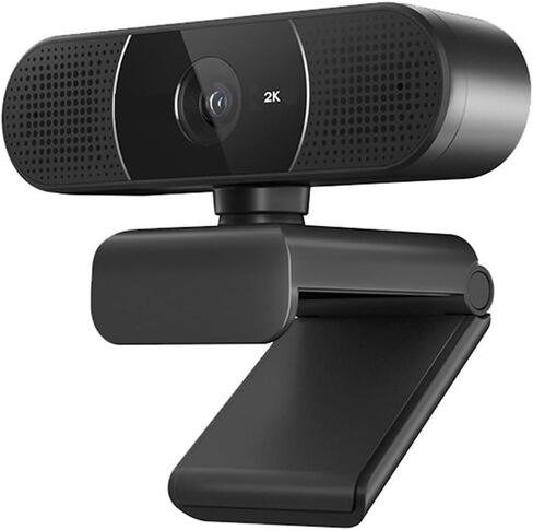 Webcam 2K 1080P Streaming Autofocus USB with Microphones in Kuwait