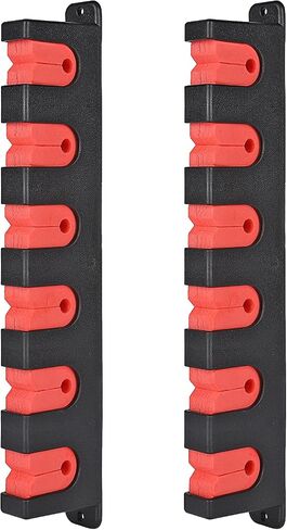 Axlksia Fishing Rod Holder Wall Mount, 1 Pair Fishing Pole Holders for Garage, Boats, 6 Fishing Rod Storage Racks in Saudi Arabia