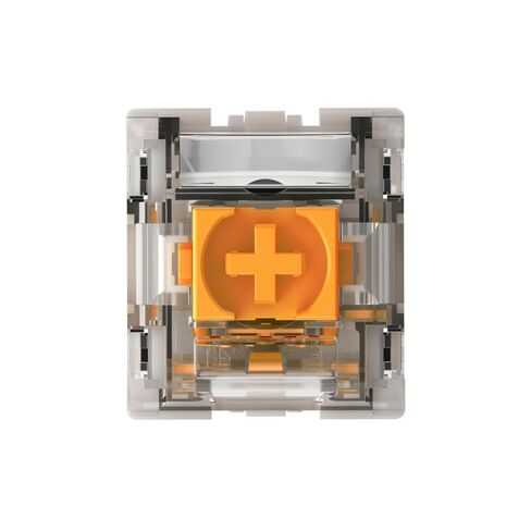 Razer Mechanical Switches Replacement Pack for Gaming Keyboard: Gen-3 Orange Tactile Switches- 2.0mm Actuation Point at 50g- Transparent Housing- 3 Pin- Box-Style Cross Stem- 36 pcs RC21-02040300-R3M1 in Saudi Arabia