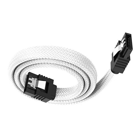 SATAIII 6Gbps Data Transfer Cable 50cm Nylons Braideds Locking Latches for HDDs HDDs Internal Storage with Connectors in Saudi Arabia
