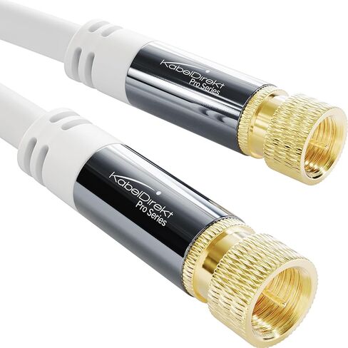 KabelDirekt – SAT TV Cable – 16ft, White in Saudi Arabia