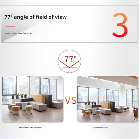 Professional 4800MP USB Webcam with Autofocus 77 Degree Wide Angles Lens for Video Calls Online Meetings in Saudi Arabia